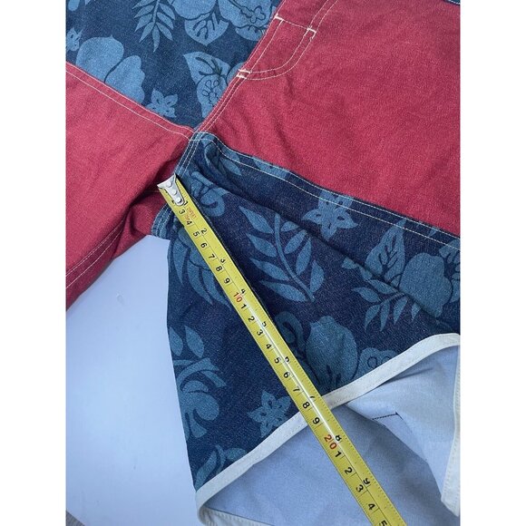 Quiksilver Men Blue & Red Printed Board Shorts 31 - Picture 5 of 7